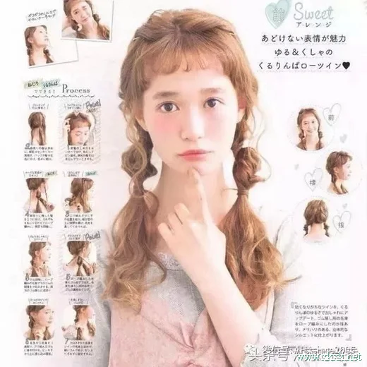 日本麻豆的眉上刘海 打造精彩的造型