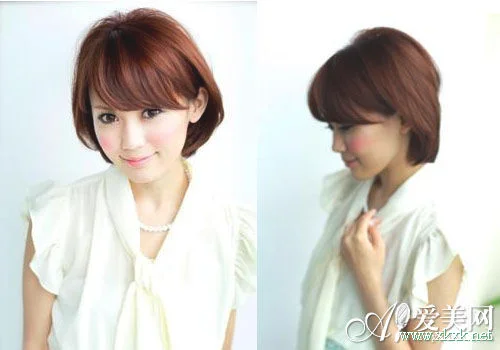 小清新女生短发发型 演绎盛夏甜美