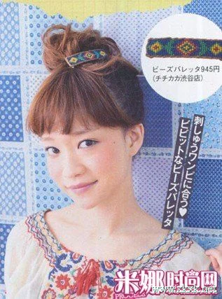 初夏流行发饰全解 可爱度200%