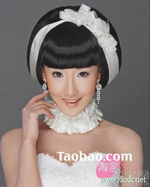 09时尚新娘发型之日韩风格派