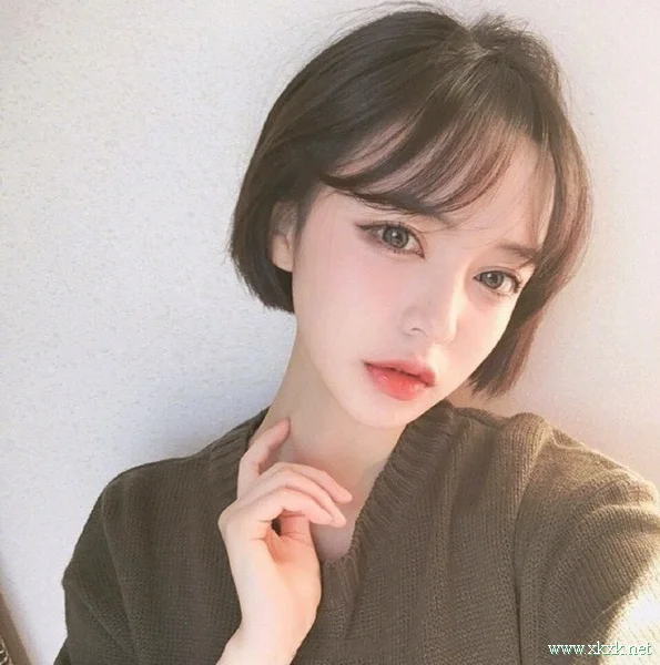 漂亮的短发小姐姐，看后有换短发的冲动