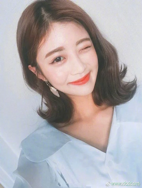 37分外翘蛋卷中长发，甜系小仙女必备哟