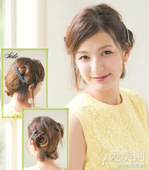 冬日不做小丑妹 3款蓬松俏丽扎发速学
