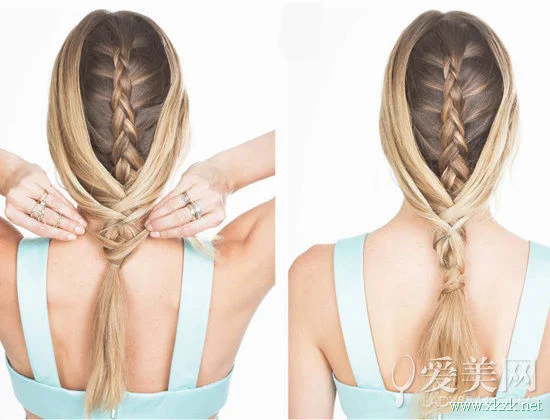 简易OL扎发教程 3分钟搞定