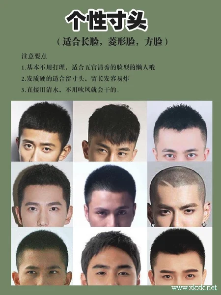 根据脸型选发型，2019男士发型图片大全