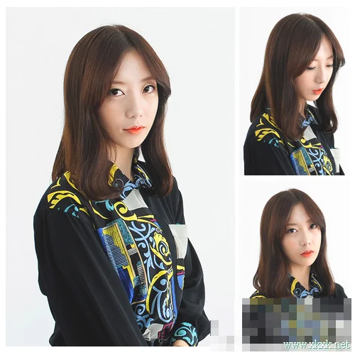 最新韩国女生发型 新鲜发色超吸睛