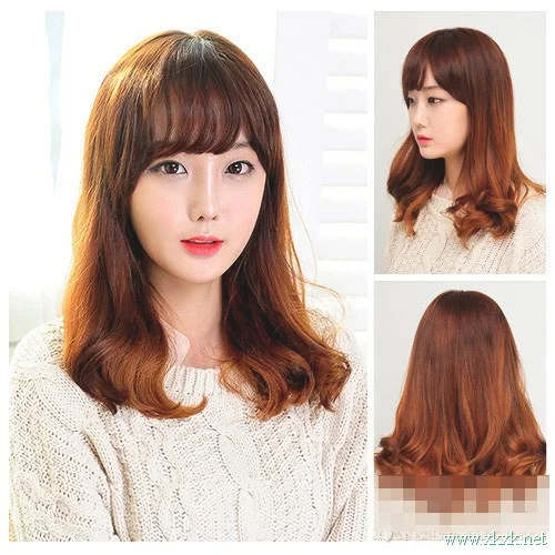最新韩国女生发型 新鲜发色超吸睛