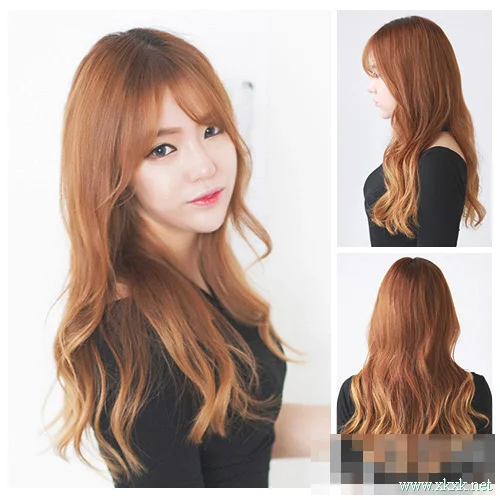 最新韩国女生发型 新鲜发色超吸睛