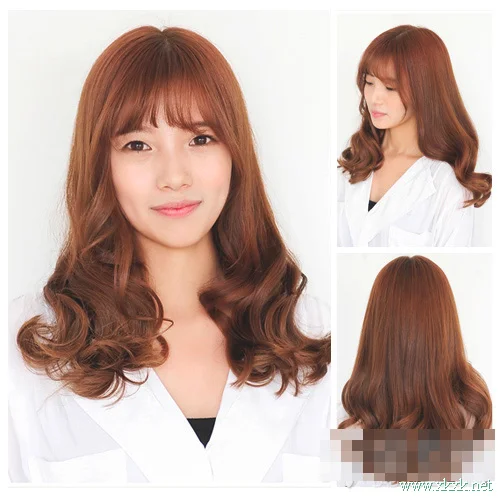 最新韩国女生发型 新鲜发色超吸睛