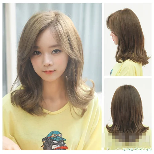 最新韩国女生发型 新鲜发色超吸睛