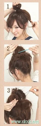 2款夏季日系可爱风发型DIY