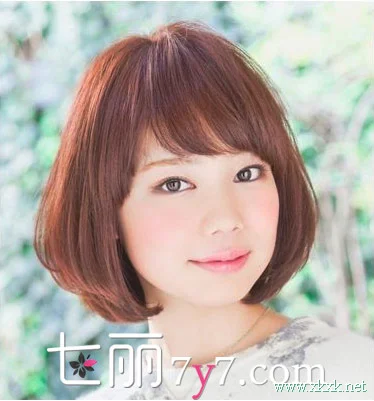 日系内扣梨花头 减龄风让你更有活力