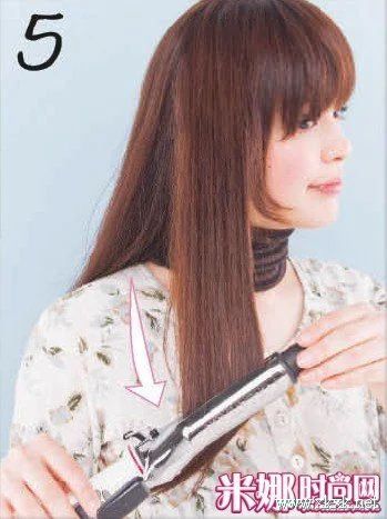 笨拙女生也OK 超简单波浪卷发步骤