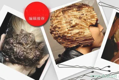 发卡登T台 时尚小发卡装饰发型