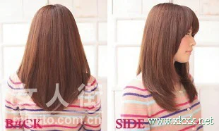 两款宅女发型 飘逸秀丽外卷发