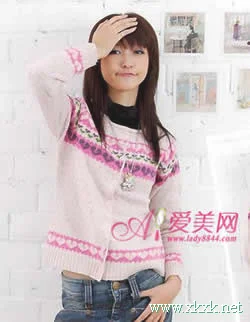 时尚刘海5步剪出 做秋冬最美的女人