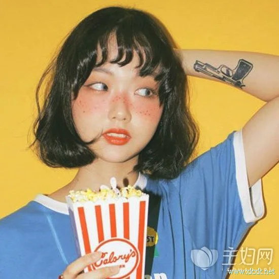 2018这几款短发时尚流行 韩国小姐姐都爱的女生发型