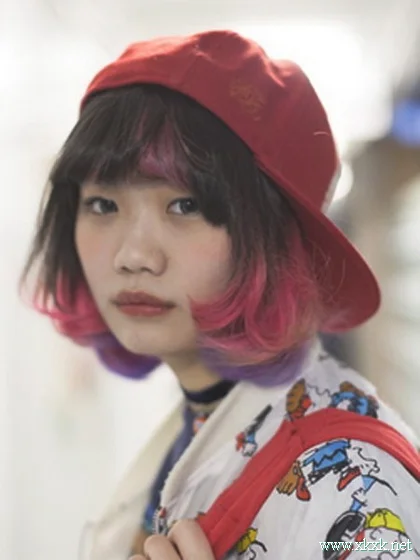 最新日式原宿风染发 色彩斑斓个性十足