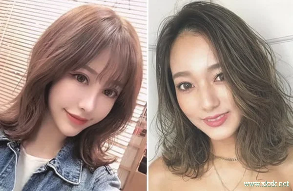 齐肩懒人烫图片大全，修颜显嫩最佳发型