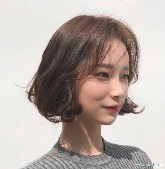 深色系韩国女生温柔发型合集
