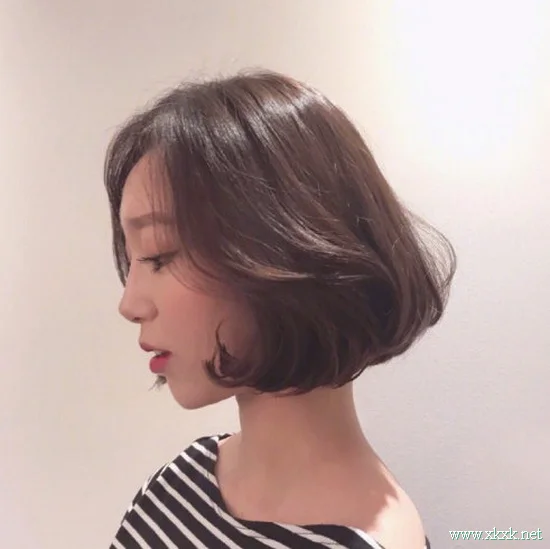 深色系韩国女生温柔发型合集