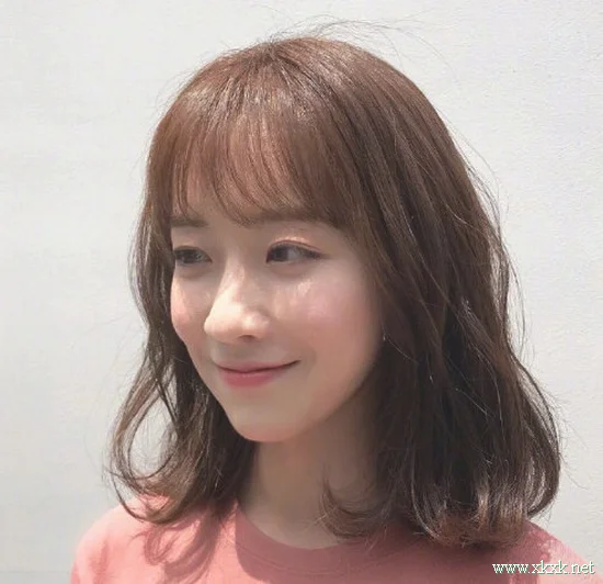 深色系韩国女生温柔发型合集