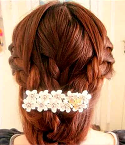 韩式新娘造型编发教程图解 打破沉闷老气旧式盘发