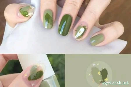 抖音最火美甲图片，这3款夏季显白网红美甲超火