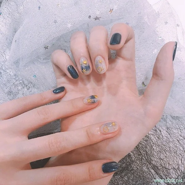 看上就有好心情的漂亮美甲图案