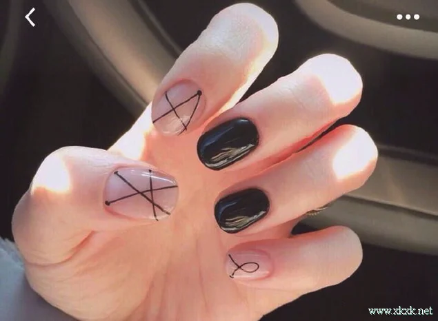 秋季气质感美甲图案推荐，这九款你要看看！