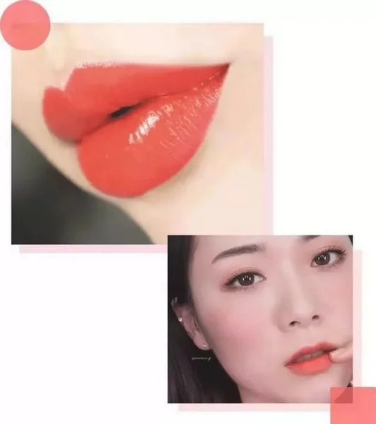 离肤白貌美，你还差一支橘色口红
