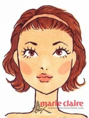 小脸化妆技巧 不同脸型腮红的画法
