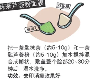 风靡日本的4款抹茶面膜 教你DIY