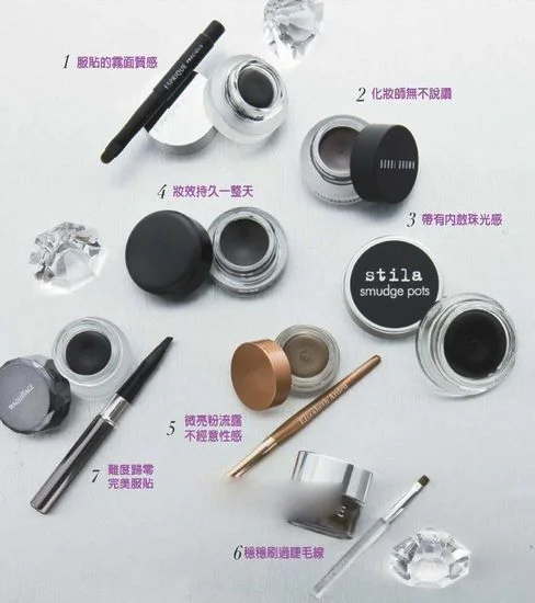 单眼皮女生 深邃电眼妆画法全过程