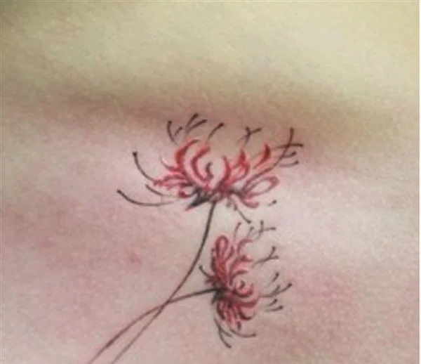 如何洗彼岸花纹身去除